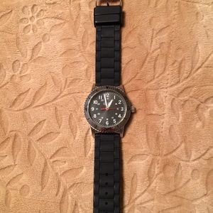 Coach Black Watch Silicone Band